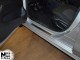 Матовые накладки на пороги Peugeot 301 2012- Premium - фото 1