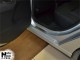 Матовые накладки на пороги Peugeot 301 2012- Premium - фото 2