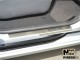 Матовые накладки на пороги Renault Dokker 2012- Premium - фото 2
