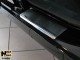 Матовые накладки на пороги Renault Scenic 09-13, 13- Premium - фото 2