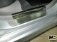 Матовые накладки на пороги Subaru Forester 2002-2008 Premium - фото 2