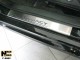 Матовые накладки на пороги Subaru Legacy 2009-2014 Premium - фото 1