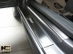 Матові накладки на пороги Volkswagen Golf 5 дверей 2008-2012 Premium - фото 1