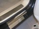 Матовые накладки на пороги Volkswagen Touareg 2002-2010 Premium - фото 2