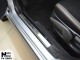 Накладки на внутренние пороги Subaru XV 2010-2017 Premium - фото 1