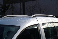 Рейлінги Volkswagen Caddy 2004-2015, 15 - алюмінієві Crown